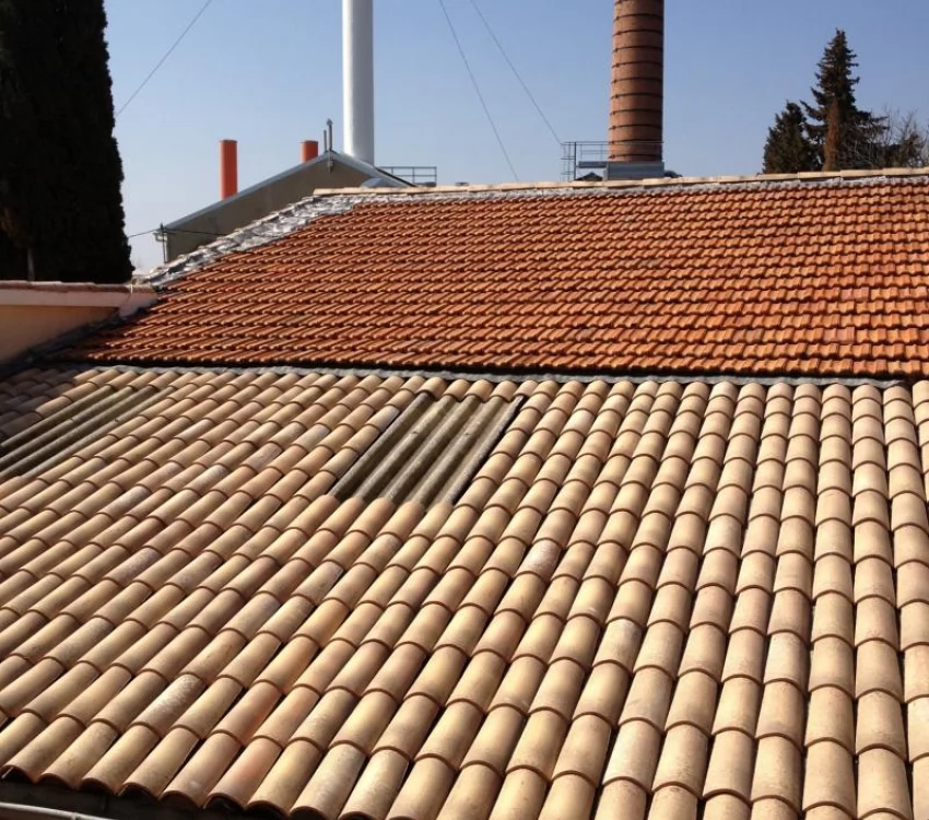 Réfection de toit en pente proche de Cavaillon pour une usine
