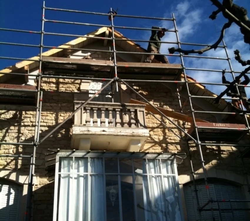 Rénovation de rives de toiture sur Avignon Vaucluse